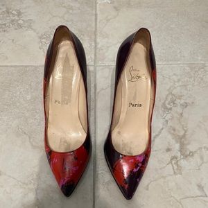 Christian Louboutin Pigalle Pumps Size 39 Multi Colored